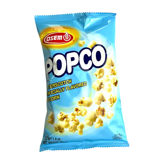 Osem Popco Butterscotch Artificially Flavoured Popcorn 40g