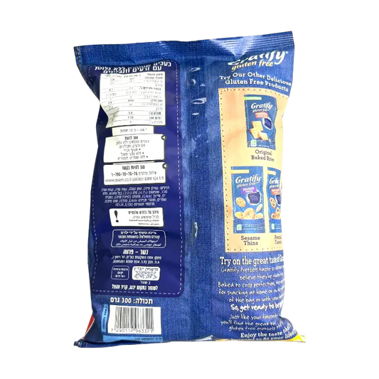 Gratify Gluten Free Everything Thins Pretzels 300g