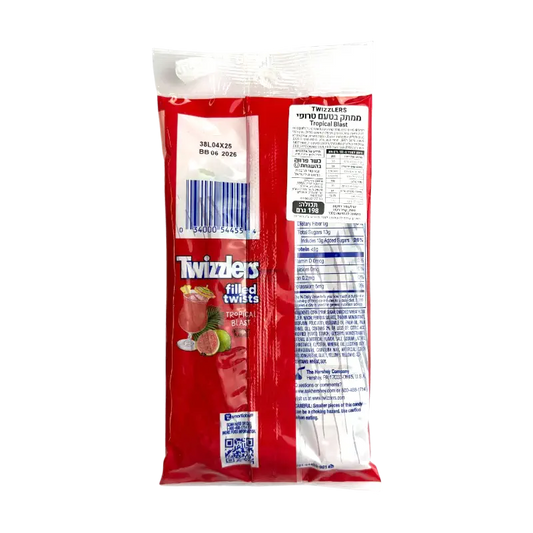 Twizzlers Filled Twists Tropical Blast 198g