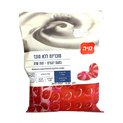 Maya Strawberry Yogurt Flavoured Sugarfree Candies 80g