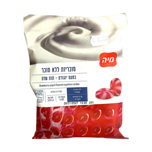Maya Strawberry Yogurt Flavoured Sugarfree Candies 80g