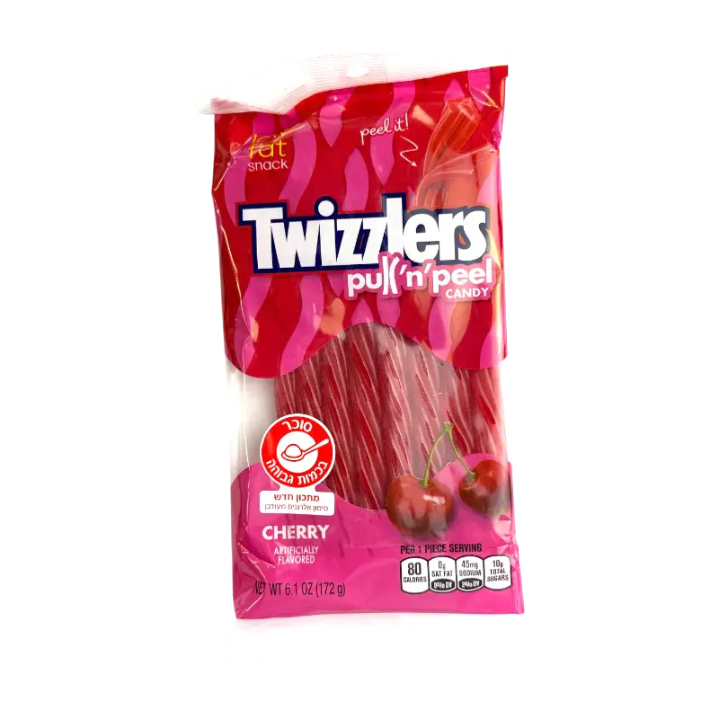 Twizzlers Pull ’n’ Peel Cherry Candy 172g