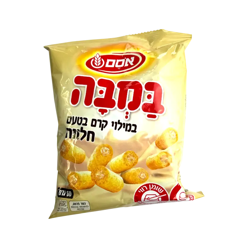 Osem Bamba Creamy Corn Snacks with Halva Flavour 60g
