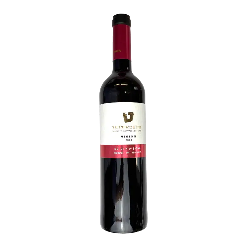 Teperberg Vision Merlot 2024 Dry Red Wine