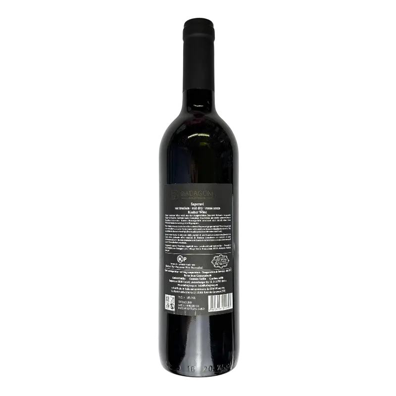 Badagon Saperavi Georgian Kosher Dry Red Wine