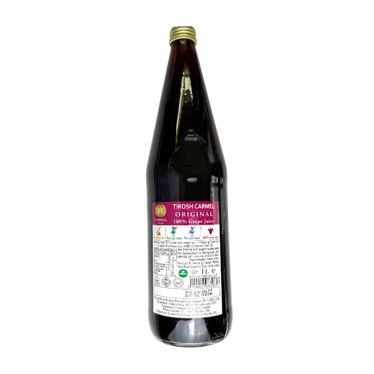 Carmel Winery Tirosh Carmel Original 100% Grape Juice 1 L