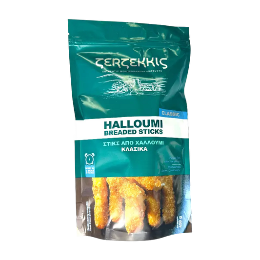 Zerzekkis Halloumi Breaded Sticks Classic 450 g