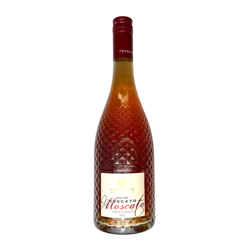 Teperberg Moscato Sweet Red Wine 2023