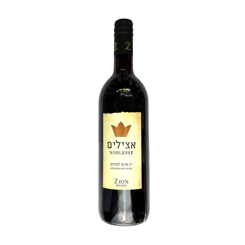 Zion Noblesse Kiddush Sweet Red Wine