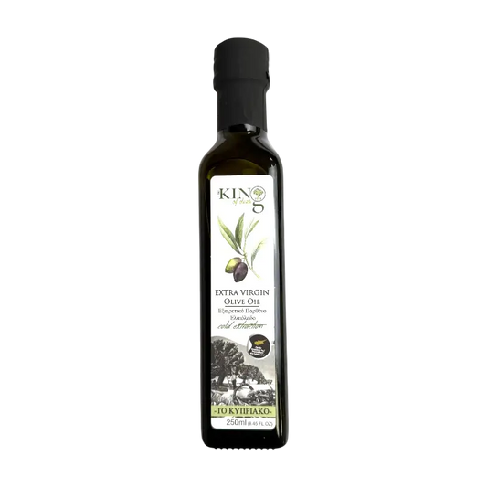 King of Olives Extra Virgin Olive Oil – Cold Extraction Olive Oil (250 ml)