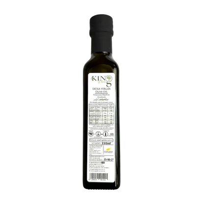 King of Olives Extra Virgin Olive Oil – Cold Extraction Olive Oil (250 ml)