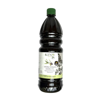 King of Olives Extra Virgin Olive Oil – Cold Extracted Cypriot Olive Oil (1 L)