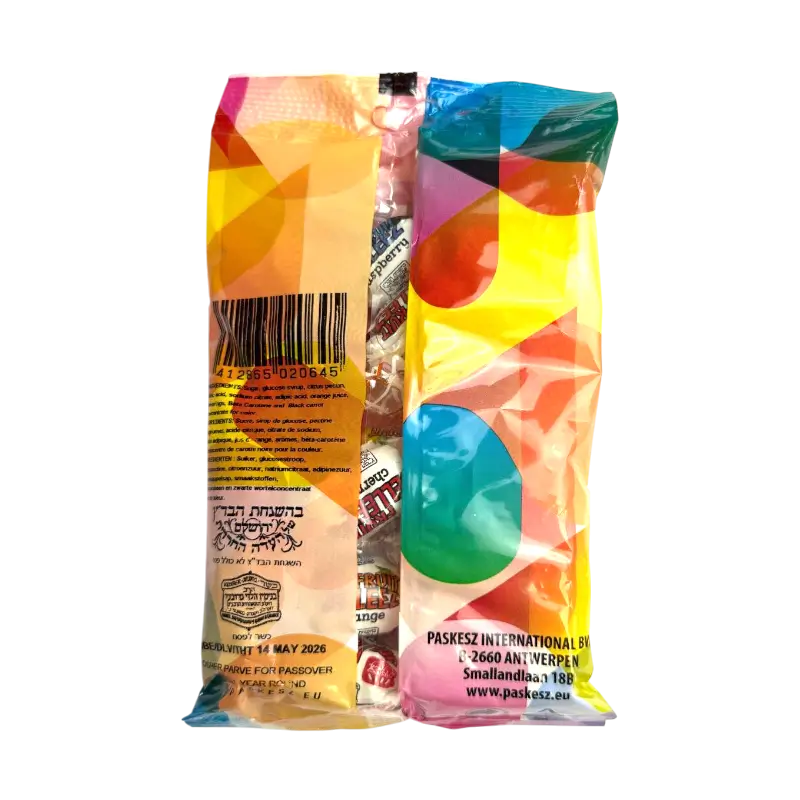 Paskesz Jelleez Orange – Fruit Jelly Candy (100 g)