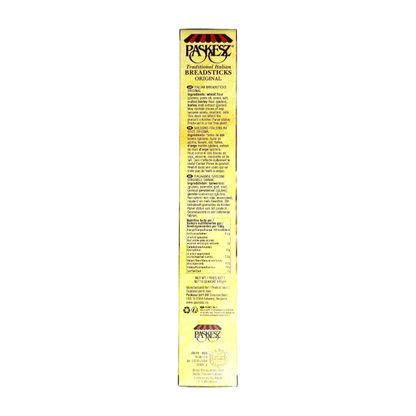 Paskesz Traditional Italian Breadsticks Original – Grissini (125 g)