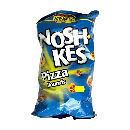 Paskesz Nosh Kes Pizza Rounds – Crunchy Pizza‑Flavored Snacks (200 g)