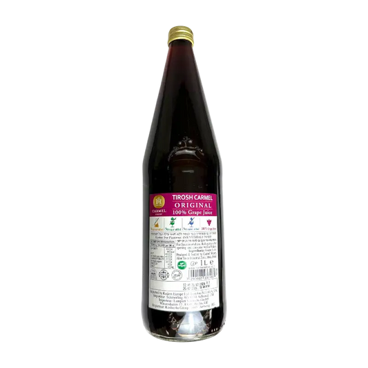 Carmel Tirosh Carmel Original – 100% Grape Juice (1 L)