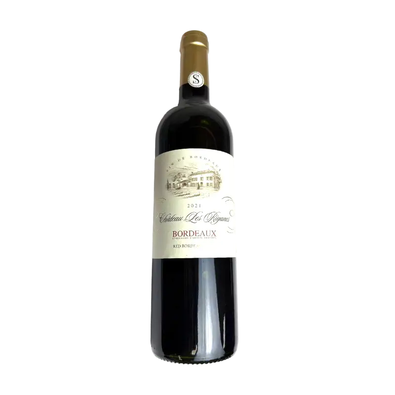 Château des Riganes Bordeaux Red Wine 2021 (France)