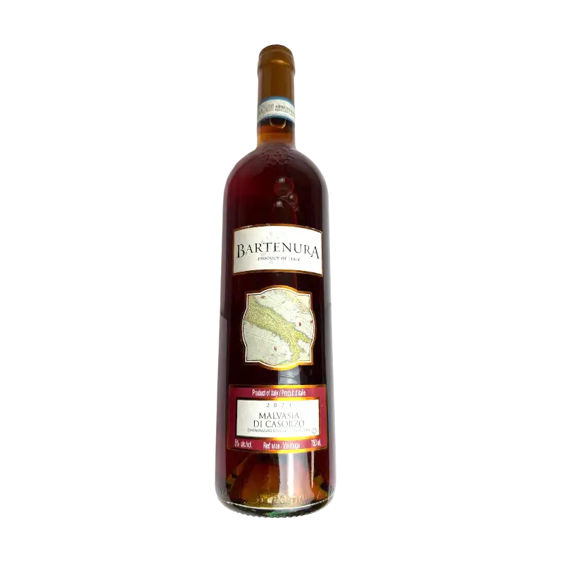 Bartenura Malvasia di Casorzo DOC 2021 Sweet Red Wine