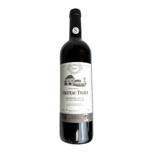 Château Trijet Bordeaux 2021 Dry Red Wine (France, Organic)