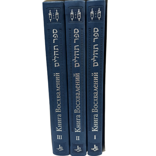 Psalms with commentary of RaDaK ,Volumes 1-3 (Russian Language )