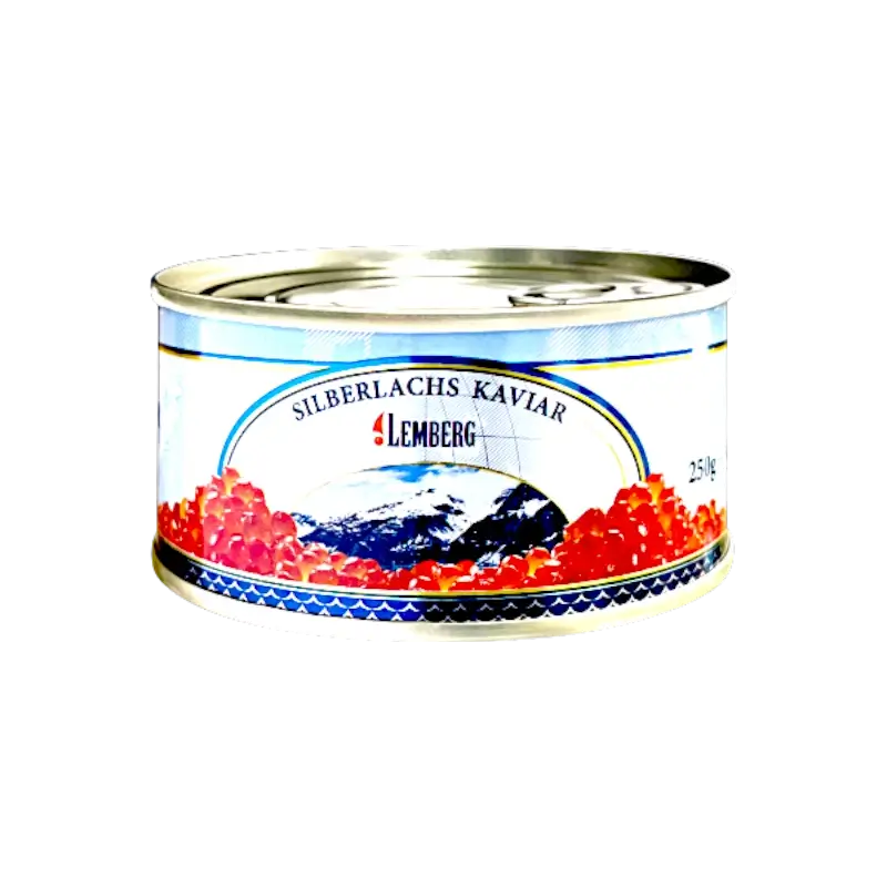 Silver salmon caviar, 250g