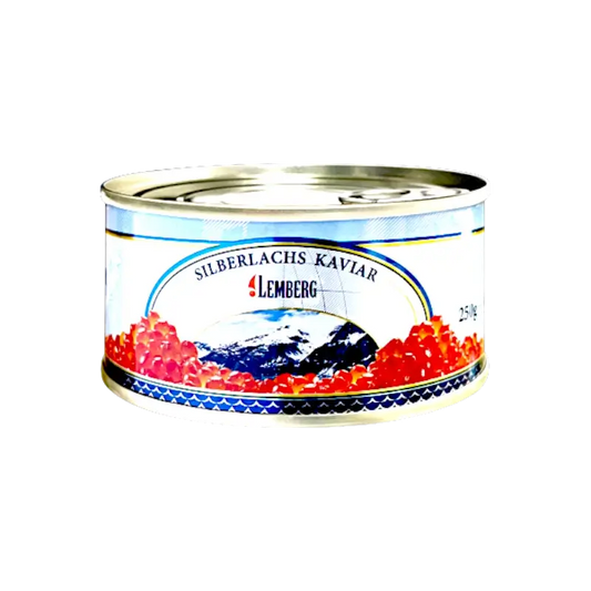 Silver salmon caviar, 250g