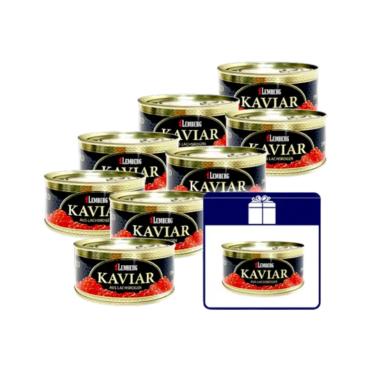 Gorbuscha - salmon ALASKA GOLD, 8 + 1 x 250g