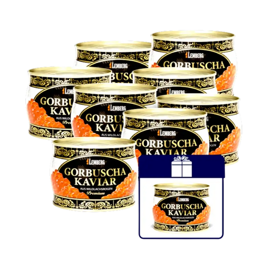 Gorbuscha - salmon, PREMIUM, 8 + 1 x 500g